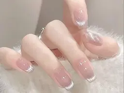 【❤️‍🔥大人気NO.1❤️‍🔥】チップ長さだし10本+マグネットフレンチコース