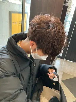 【#メンズ限定】メンズスパイラルパーマ ¥13200