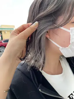 カット+カラー+インナーカラー（ブリーチ）＋トリートメント