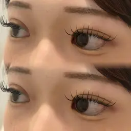 【4/15限定🉐‼️】フラットラッシュ束感マツエク100本~ 🫧