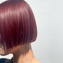 🍉似合わせcut +  ブリーチなし暖色カラー🍒