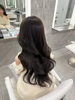 ♡ブリーチなし♡透明感カラー＋ケアトリートメント🎀