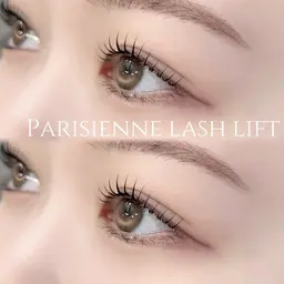 パリェジェンヌラッシュリフト🩶仕上げコーティング付き