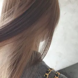 全体染め+インナーカラー