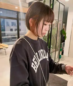 【ご新規様限定📣】顔周り、耳周り/インナーカラー(ブリーチ込み)+カット+オージュアクイックトリートメント🎲