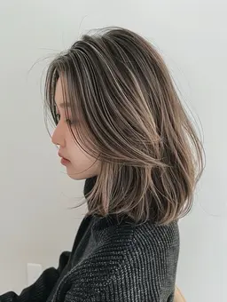 【3月・4月限定価格🌷】似合わせカット＋ハイライトデザインカラー（インナーカラー）＋コラーゲン入りトリートメント🪽