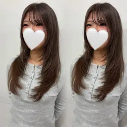 【4月限定🌸】韓国レイヤーカット➕うる艶カラー🌈➕1stepトリートメント🤍アイロンorコテ巻き仕上げ付き✨