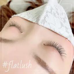 【他店オフ込】ナチュラルコース フラットラッシュ 120本 🌼