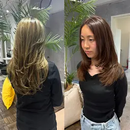 【レディース限定🎀】レイヤーカット✂️+シャンプー🧴+トリートメント🫧🛁