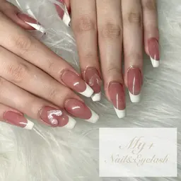 【ジェル】カラグラ/フレンチ⭐︎何色でも可⭐︎オフ込み¥5480→¥4980