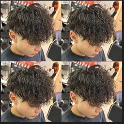 カット➕ツイストスパイラル➕トリートメント【メンズ限定ツイスパ,ツイストより,スパイラルより強弱⭕️⠀】