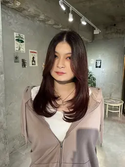 似合わせカット+ケアカラー🩰