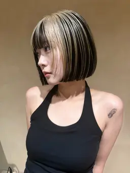 初回限定料金✧*｡ボブカット✧*クイックトリートメント＆ヘッドマッサージ付き