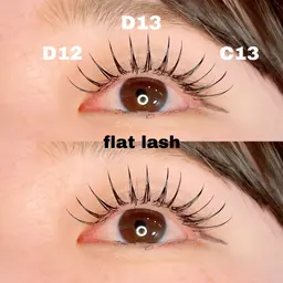 【フラットラッシュ140本】［オフ・カラー・再来様 各500円］［アップワード追加＋1000円］