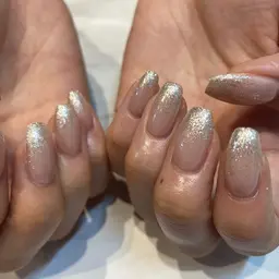 【パラジェル】💫10本長さだし+シンプルコース(ワンカラーorラメグラデーション)💗