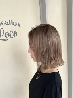 【透明感✨️】ブリーチ+オンカラー🎀