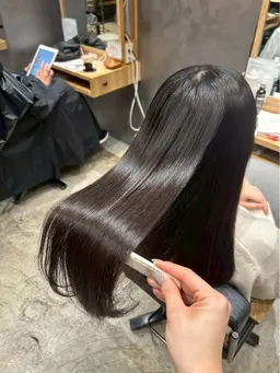 （すぐ予約❌江坂店施術）ホリスティックカラー（グレイカラー）モデル🤎