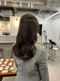 カット➕リタッチカラー🕊️(グレイカラー⭕️ブリーチ❌)