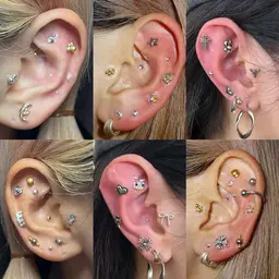 今話題【耳つぼjewelry】両耳16粒まで✨🌙🎀＋まつ毛パーマ上のみ👀＋wトリートメント🫧💧