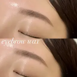 アイブロウWAX(メイクなし)