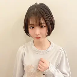 伸びてきた根元が気になる方へ🦖💨【似合わせカット＋リタッチカラー＋前処理Tr】