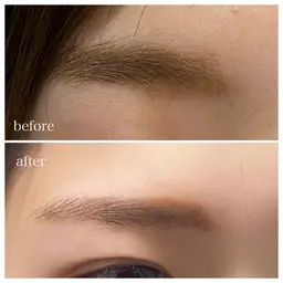 アイブロウWAX+眉メイク🌈３,500円
