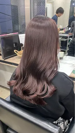 ☁️直前割引☁️🎀カット+ワンカラー+前処理トリートメント🎀