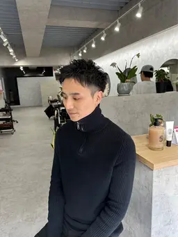 メンズカット+シャンプーブロー