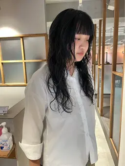 カット＋カラー＋パーマ モデル( クイックトリートメント付き🫧 )