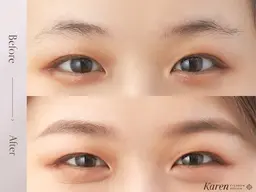 カレンアイブロウ✂️眉カット(メイク付き)