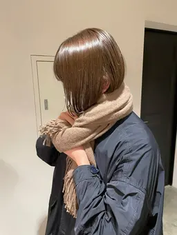 💓透明感たっぷりの"ブリーチなし"ダブルカラー💓