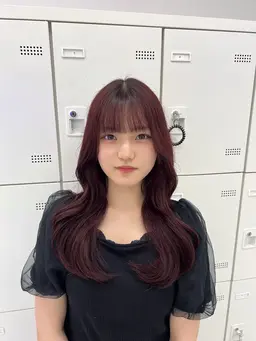 【💖人気NO.1💖】ブリーチなしWカラー💕+髪質改善トリートメント🫧+コテ巻き仕上げ🌈