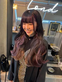 ❤️インナーカラーorフェイスフレーミング❤️➕透明感カラー➕保湿トリートメント💎(インナーブリーチ1回＋全体カラー)