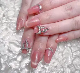 長だし10本、人気No1《チップスカルプ》無制限つけ放題★ 新規ソフトジェルオフ無料