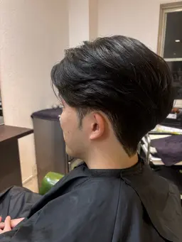 メンズカット+ダウンパーマ+シャンプー