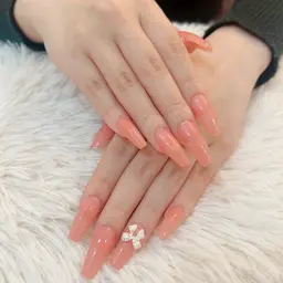 ゲリラクーポン⚡️【1日お1人限定】長さ出し10本+ワンカラー¥6900🩵💜オフあり