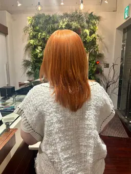 𝕌30限定ᕷ*.°  ブリーチなし W color ＋ 𝐀𝐮𝐣𝐮𝐚 トリートメント