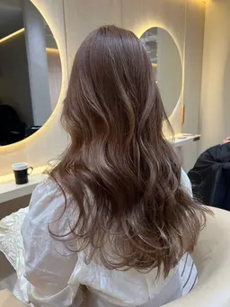 【✨痛みにくい✨🌈透明感🌈】💖✨ブリーチなしダブルカラー✨💖&カット&😍クイック髪質改善トリートメント😍