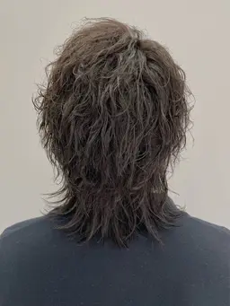 メンズデザインカット＋ツイストスパイラルパーマ＋クレンジングマッサージ+クイックトリートメント+マイクロバブル