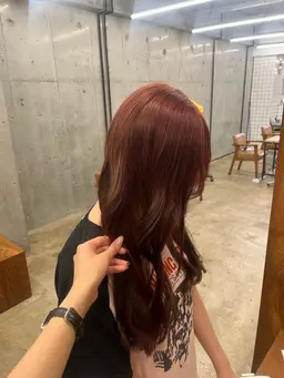 【❤️人気No.1メニュー❤️】ブリーチ無しダブルカラー＋ケアトリートメント/