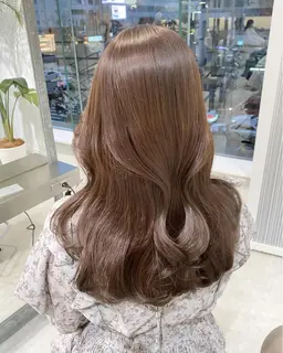 透明感たっぷり🤍ブリーチ無しダブルカラー♡&最新トリートメント