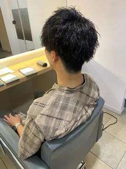 メンズカット+ツイスパ