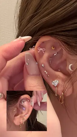 耳ツボジュエリー💎両耳で10粒