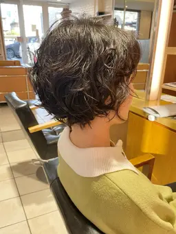 ショートカット＋パーマ＋トリートメント