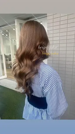 🤍ダメージレス×透明感up🤍ブリーチなしダブルカラー+高濃度トリートメント