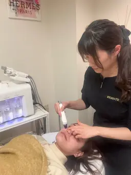 ハイドラフェイシャル(毛穴洗浄)撮影モデル🎥