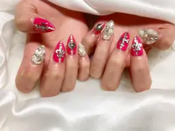 ご新規様オフ無料☆長さ出し10本+アート7~10本コース