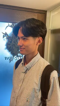 【☀️朝を楽に☀️】メンズカット+ニュアンスパーマ/カルマパーマ/毛流れパーマ🦱