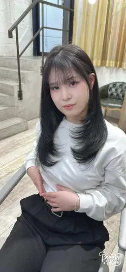 【期間限定】✨💍艶髪レイヤーカット➕ヘアカラー➕最高級TR💍✨