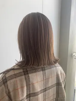 似合わせカット+つや透明感カラー+1stepトリートメント¥8500